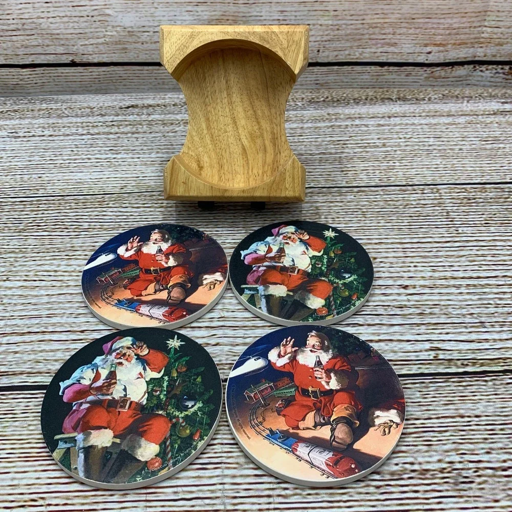 Coca-Cola coaster set